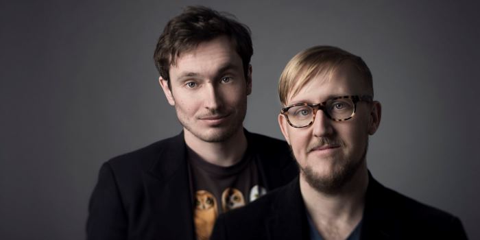 Daniel Goldberg och Linus Larsson. Foto: Gordon Andersson.