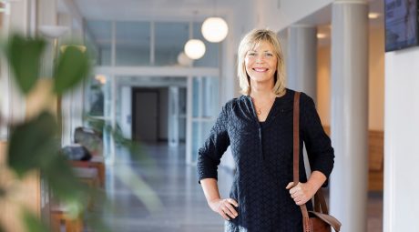 Ewa Wikström leder forskningsprojektet ”Organisatorisk kapabilitet för fördröjd pensionering”. Foto: Carina Gran