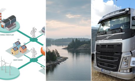 Smarta elnät, naturmiljö och lastbilar