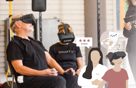 Rehab med VR gör träningen effektivare