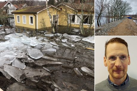Han samordnade krisarbetet vid Skånes värsta översvämning
