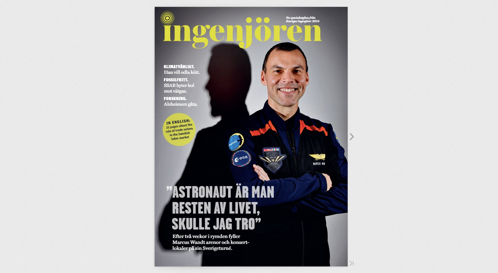 Ingenjören tryckt tidning 2024