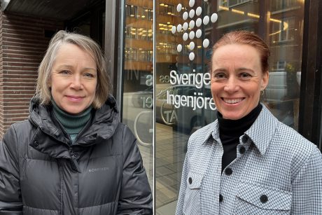 Karin Tideström och Lisa Johansson