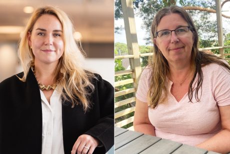 Minna Hallin och Britta Hedman på Tyréns