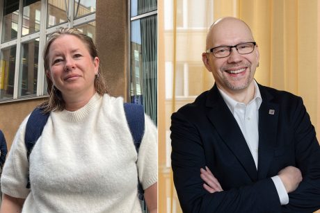 Christina Kans Rehnberg och Oskar Falk