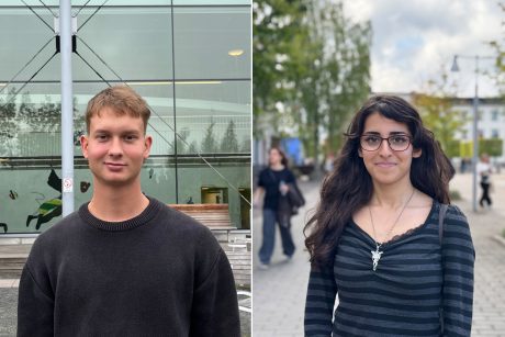 Felix Koggdal och Tala Rezakamel