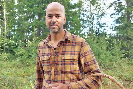 Kevin Löfmark tycker att han haft nytta av ingenjörstänkandet när Svampkompassen utvecklades. Foto: Bertil Janson.