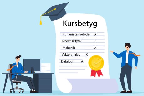 Är det viktigt med bra betyg? Ingenjören har frågat både arbetsgivare och högskolor om betygen påverkar chansen för nyexaminerade ingenjörer att få jobb. Illustration Getty Images (redigerad).