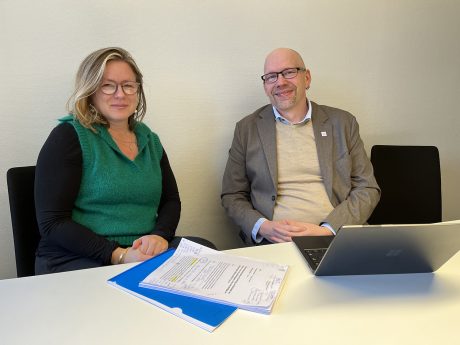 Christina Kans Rehnberg och Oskar Falk