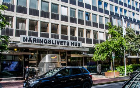 Svenskt Näringslivs byggnad i Stockholm