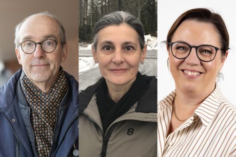 Stefan Hållander, Viktoria Andersson och Viktoria Liss