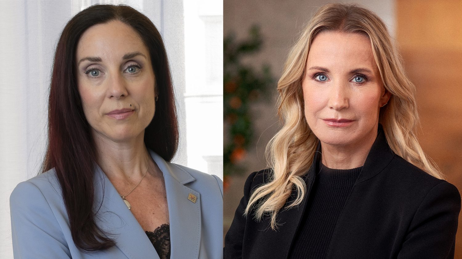 Ulrika Lindstrand och Pia Sandvik