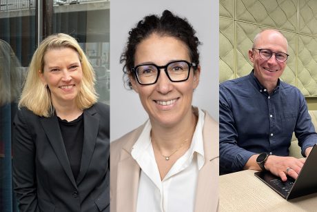 Emma Sallnäs, Leilla Bezazzi och Jakob Lindmark