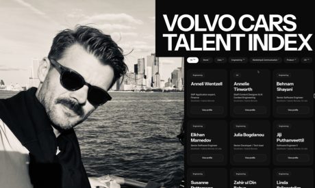 Byggde talangsajt för sina Volvo-kollegor